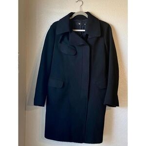 J+ Uniqlo Wool Blend Coat - GUC